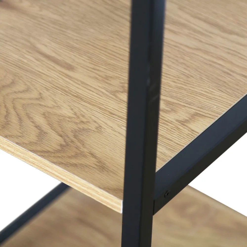 Cuier cu rafturi BERDY, stejar