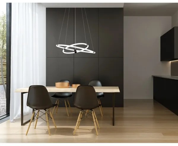 Eglo 39839 - Lustră LED BANDERILLAS, suspendată pe cablu, LED/22W/230V