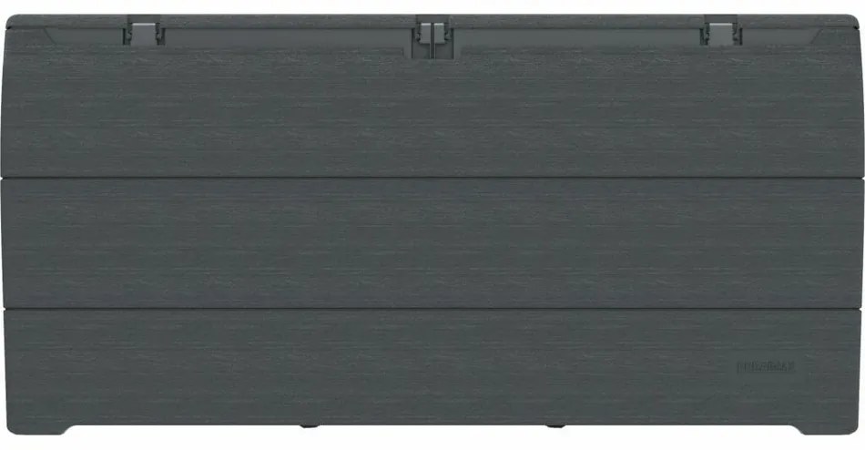 Duramax Cutie de depozitare pentru grădină,antracit, 270 l