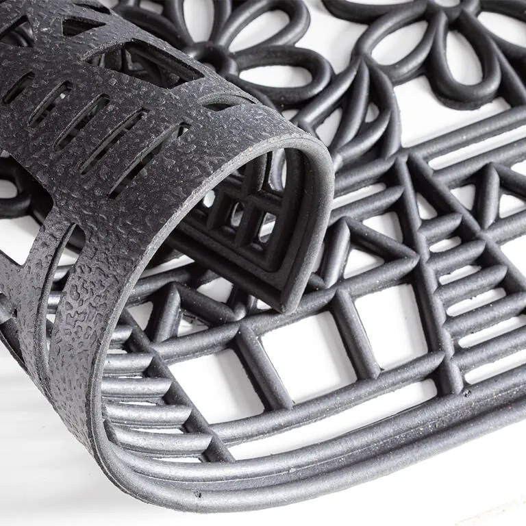 Preș din cauciuc FLORI ÎN GHIVECI 45 x 75 cm