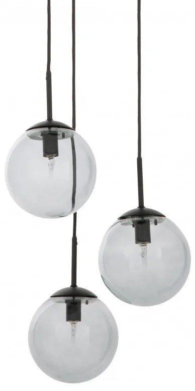 Lustra tip pendul Edie, metal/sticla, 30 x 30 x 15 cm