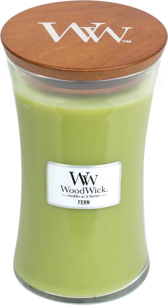 WoodWick verzi parfumata lumanare Fern vaza mare