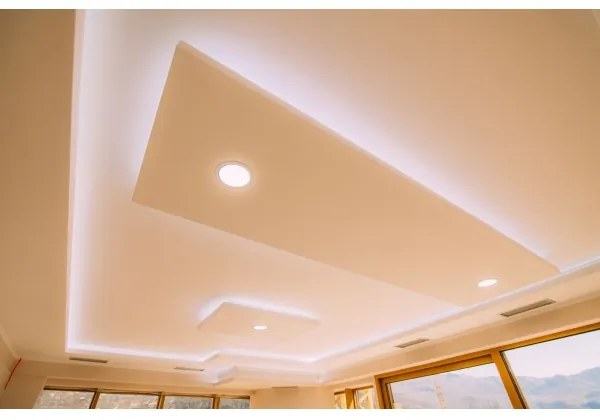 Corp de iluminat LED încastrat pentru baie VEGA LED/24W/230V 3800K 29,8 cm IP44 alb