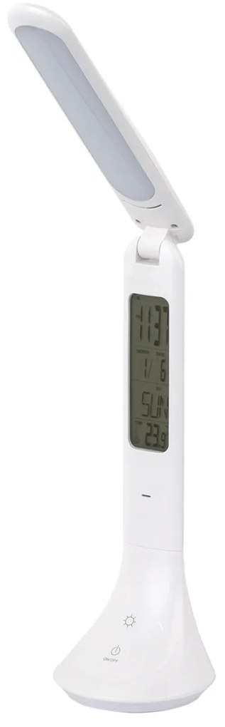 Veioza LED dimabila / Lampa de birou cu touchdimer TYRELL alba 58329W GL