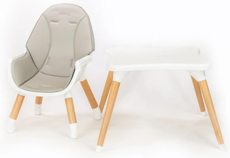 New Baby Scaun Grace 3in1 gri, 61 x 101 x 61 cm