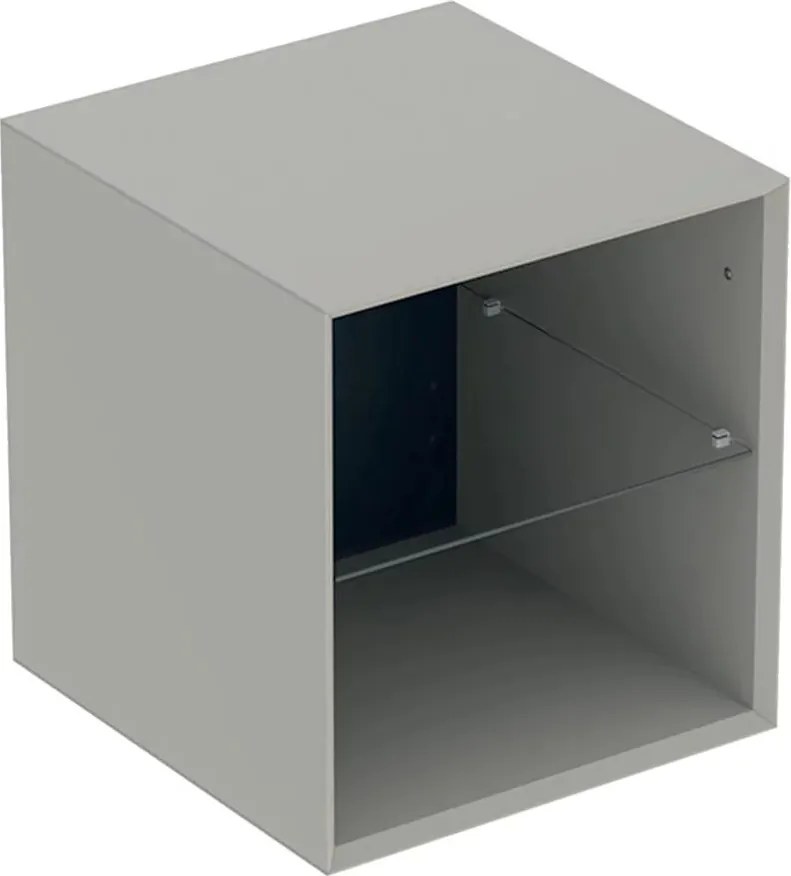 Dulap mediu suspendat Geberit One greige mat 45 cm