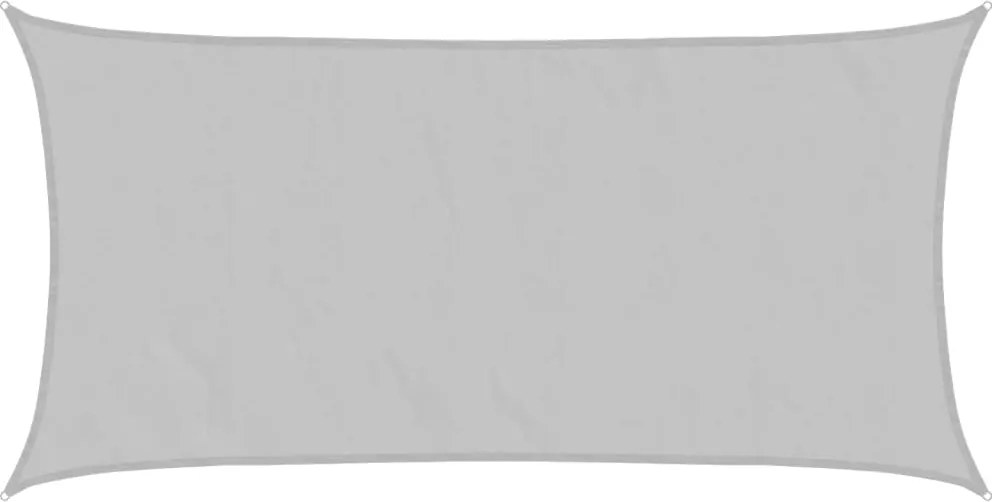 vidaXL Parasolar, gri deschis, 5x2,5 m, 100% poliester Oxford