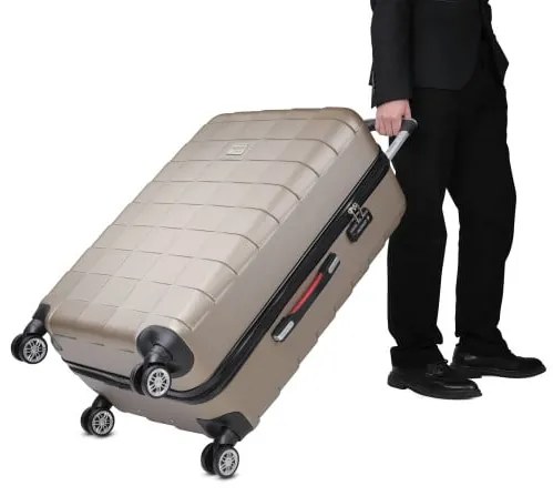 Deuba Geanta de voiaj XL 76 x 51 x 30 cm - sampanie