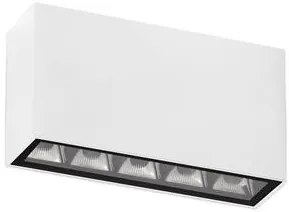 Plafoniera tip spot LED iluminat exterior IP565 JAX alb