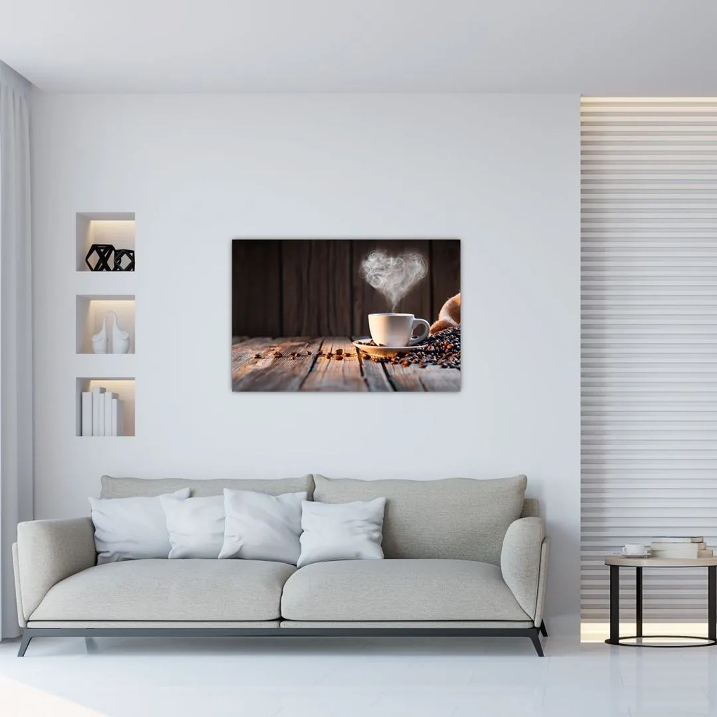 Tablou - Timp pentru cafea (90x60 cm)