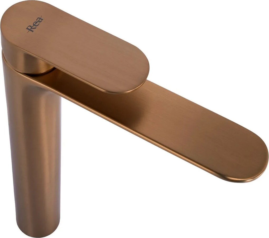Baterie pentru baie Rea Drop Brush Copper High