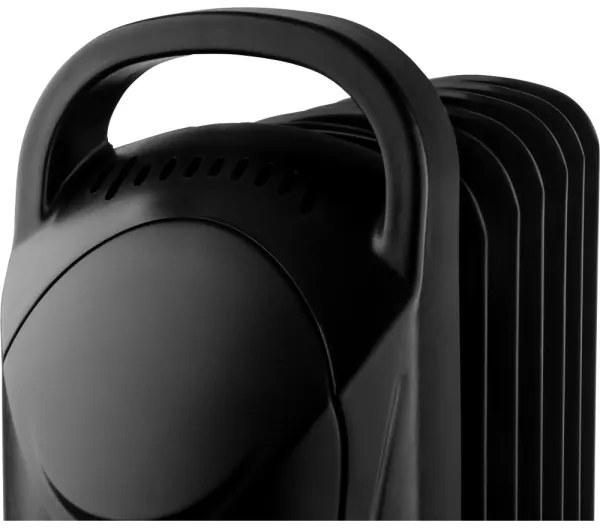 Sencor - Radiator electric cu ulei, 7 elemente, 700 W/230 V, negru