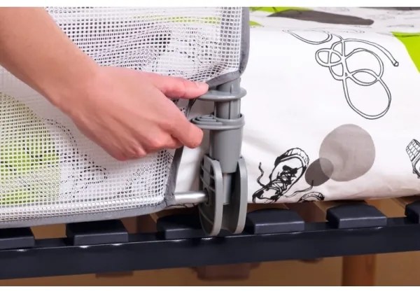 Safety 1st - Barieră de siguranță pentru pat STANDARD, gri