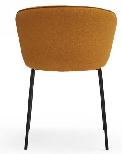 Set de scaune de sufragerie galben muștar 2 buc. tapițat Add – Teulat