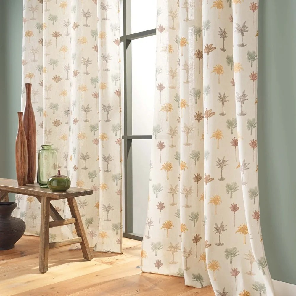 Draperie bej 140x280 cm Palmelia – douceur d'intérieur