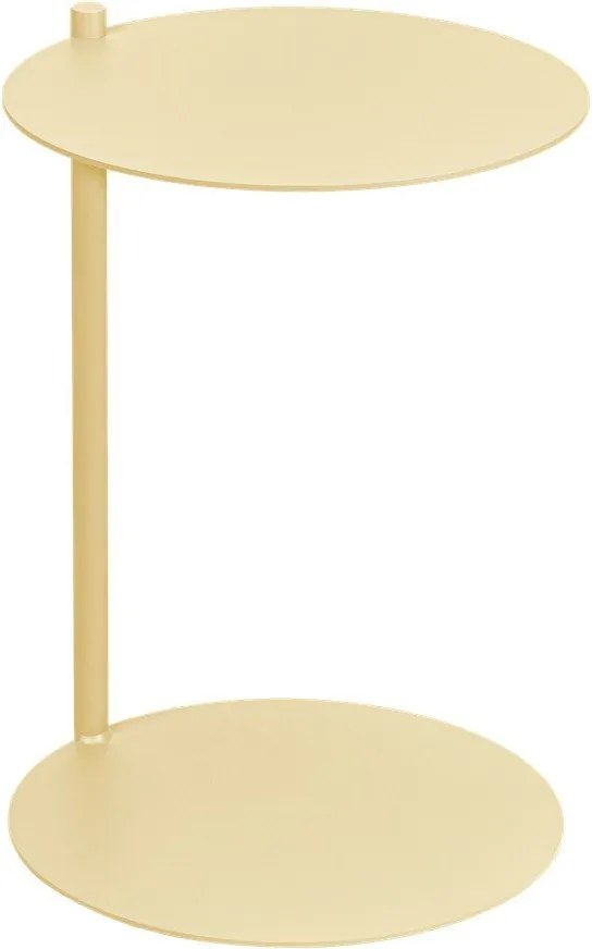 Măsuță auxiliară rotundă din oțel 41x40 cm Ande – noo.ma