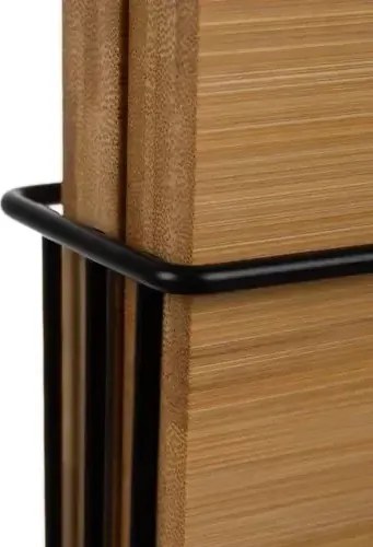 Placi de tocat din bambus cu suport Ruhhy - 4 buc