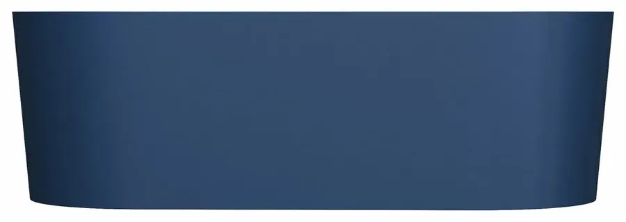 Cada freestanding compozit, albastru mat, 180x76 cm, Foglia Terra Albastru