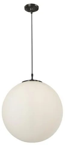 Lustră pe cablu ATOM 1xE27/60W/230V albă/neagră Searchlight 6088