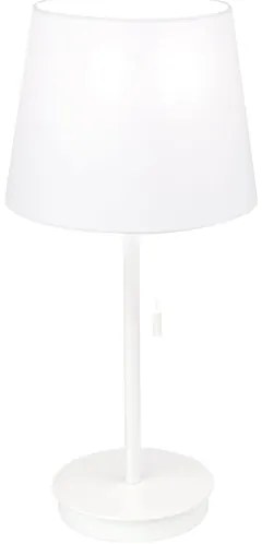 Lampă de masă cu port USB Orion LA 4-1205/1 LUDWIG 1xE27/40W/230V alb