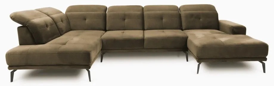 Colțar bej (cu colț pe partea stângă/în formă de "U") Bretan – ELTAP