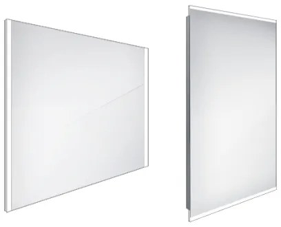 NIMCO ZP 11003 - Oglindă pentru baie cu iluminare LED, 6500 K, 70x80 cm, IP44