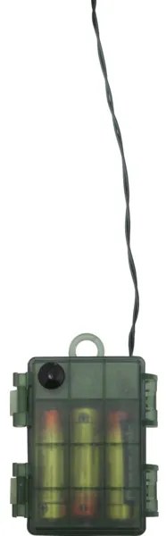 Coroniță LED de Crăciun de exterior cu senzor 20xLED/0,064W/3xAA IP44 Eglo 410926