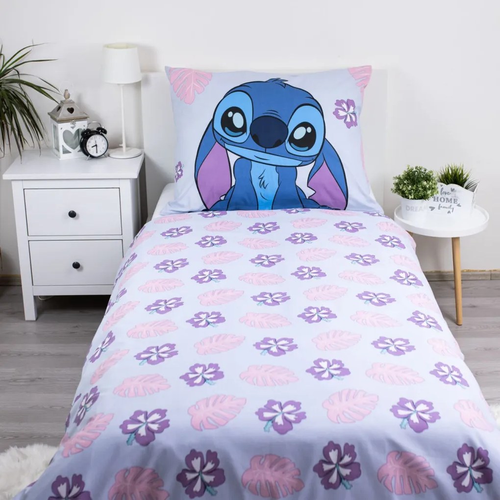 Disney Lilo și Stitch Cute lenjerie de pat 140×200cm, 70×90 cm