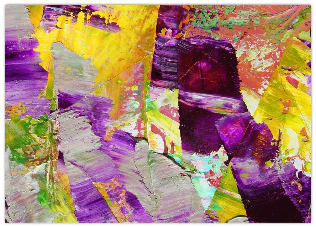 Tablou cu abstracție - pictura (70x50 cm)