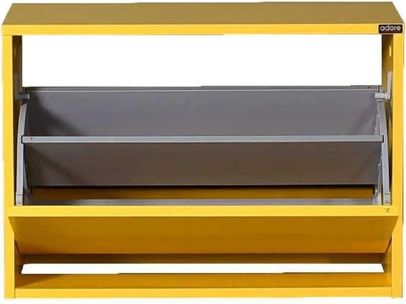 Pantofar Bancuta hol Adore Ottoman capacitate 6 perechi incaltaminte, 60 x 42 x 30 cm