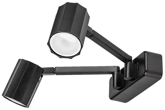 Spot de perete Rabalux 73028 KARTER 2xGU10/5W/230V