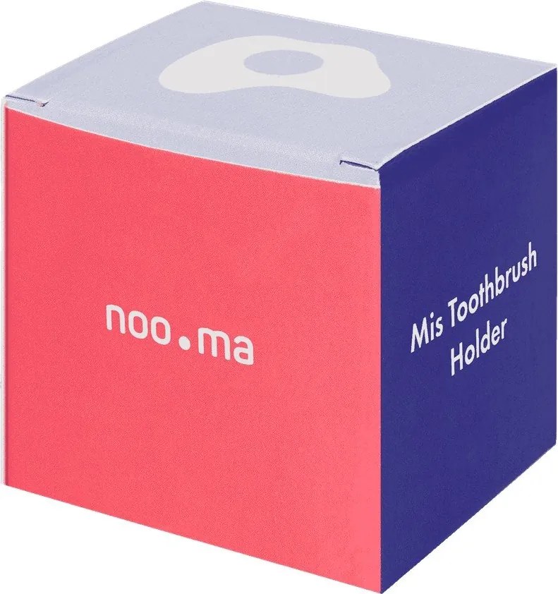 Suport pentru periuța de dinți argintiu din metal Mis – noo.ma