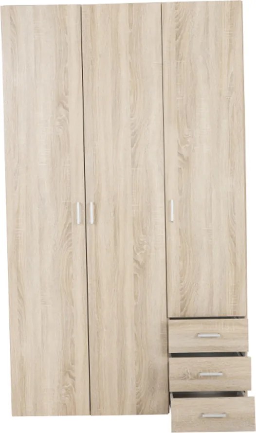 Dulap, 3 uşi, stejar sonoma, GWEN 70427