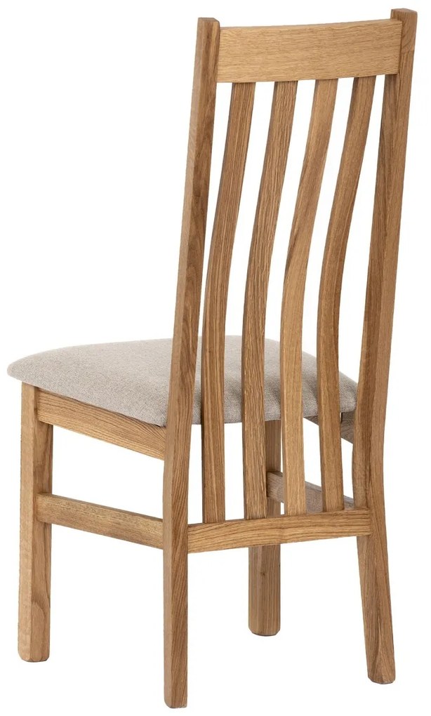 Set de scaune de sufragerie C-2100 CRM2, stejar, 2buc.