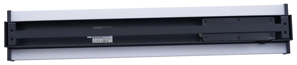 Lampă de perete modernă neagră CCT 60cm Inclusiv LED IP54 - Vanya