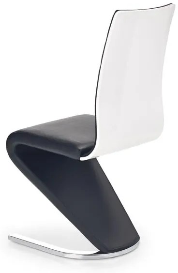 Scaun K194 piele ecologica negru