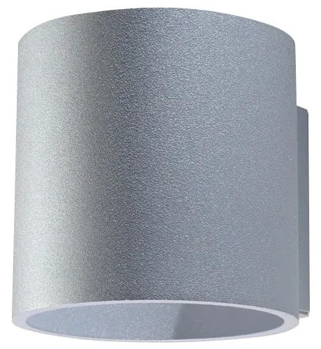 Aplică de perete Sollux Roda, gri