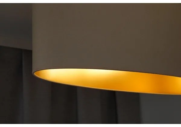 Lustră pe cablu Duolla OVAL VEGAN 1xE27/15W/230V crem