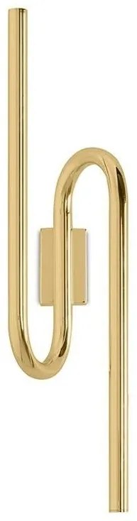 Aplica de perete LED design decorativ up/down auriu