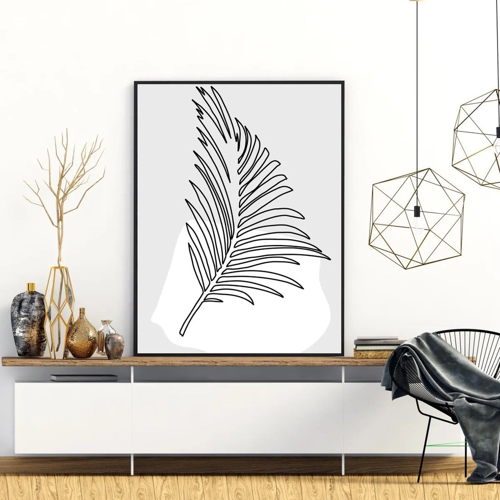 Poster - Abstracție naturală (A4)