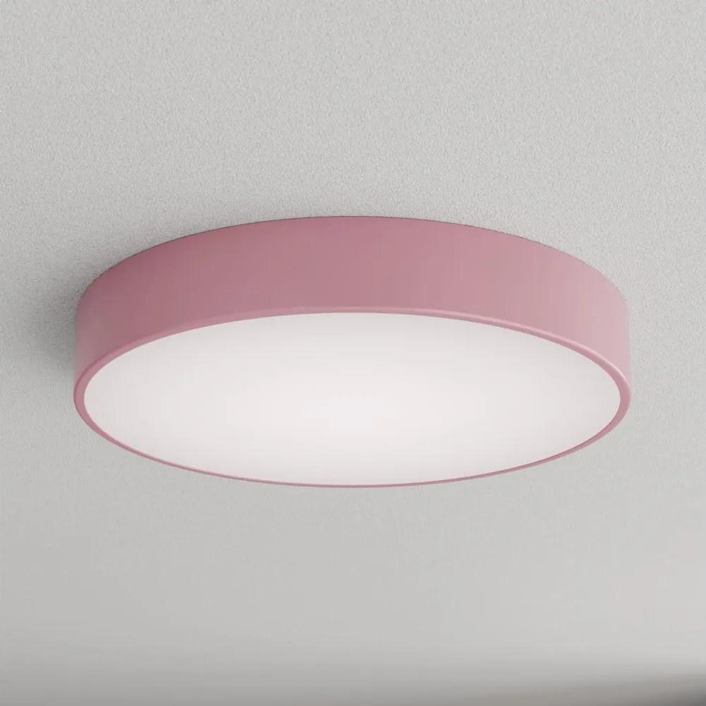 Brilagi - Plafonieră CLARE, 4 x E27, 24 W, 230 V, Ø 50 cm, roz