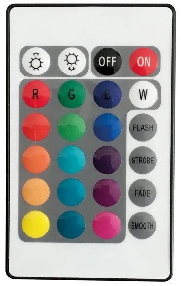 Lampă solară LED RGBW BALL 40 cm, 3,7V 1500 mAh, IP65 + DO