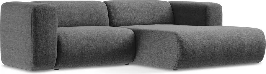 Colțar gri (cu colț pe partea dreaptă/cu șezlong) Ekahi – Makamii