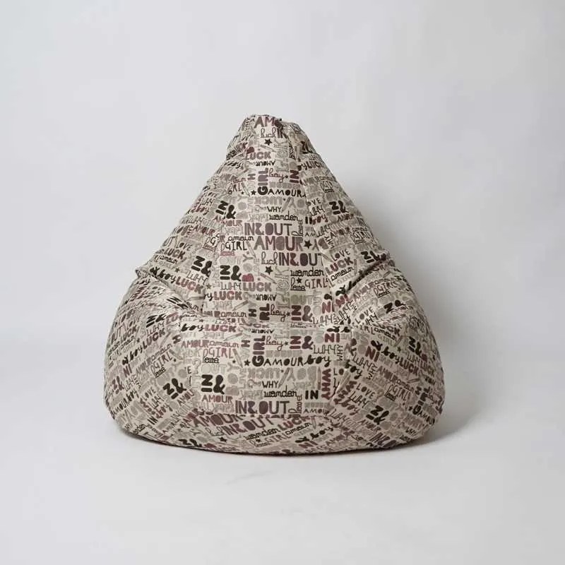 Fotoliu Nirvana Hobbit Pufrelax, Material textil - Boysenberry