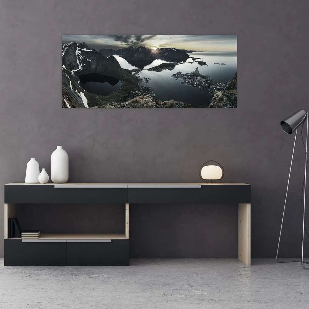 Tablou - Munții norvegieni (120x50 cm)