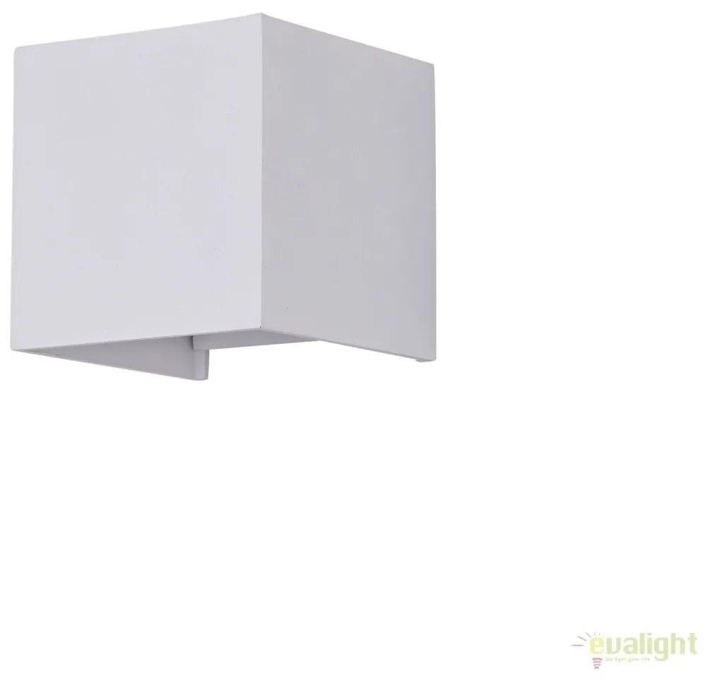 Aplica de exterior cu protectie IP54, 10x10cm, Fulton alb MYO572WL-L6W