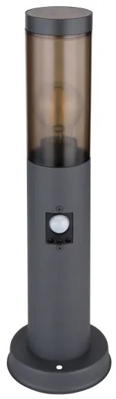Lampă de exterior cu senzor BOSTON 1xE27/15W/230V 45 cm IP44 Globo 3158SAS
