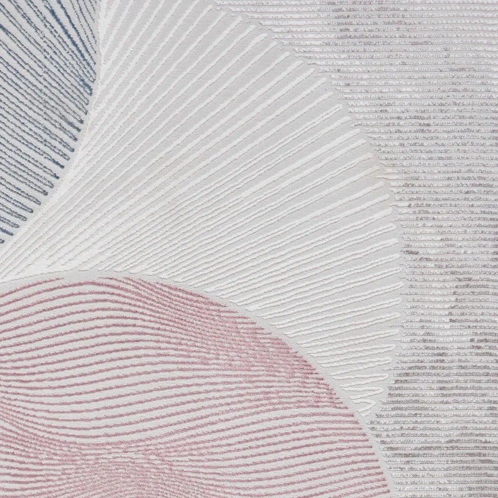 Covor albastru deschis/roz deschis 160x230 cm Creation – Think Rugs