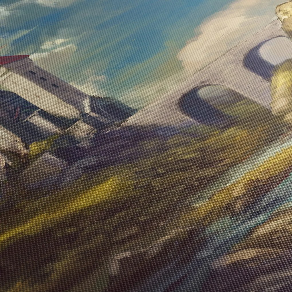 Tablou - Castelul medieval (90x60 cm)