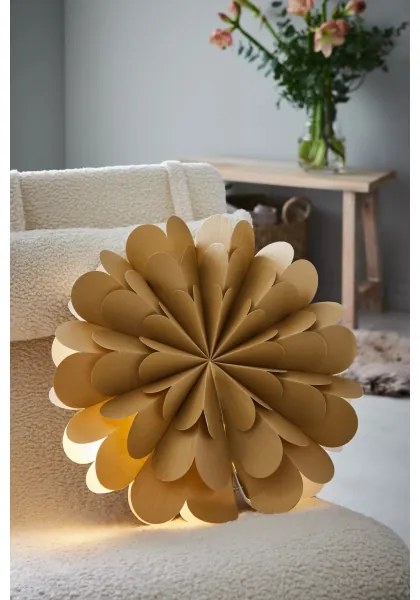 Decorațiune de Crăciun MARAVILLA 1xE14/25W/230V d. 60 cm aurie Markslöjd 705949